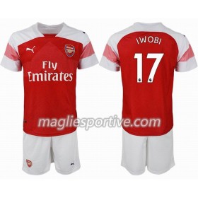 Completo Calcio Arsenal IWOBI 17 Bambino Divisa Prima 2018/2019